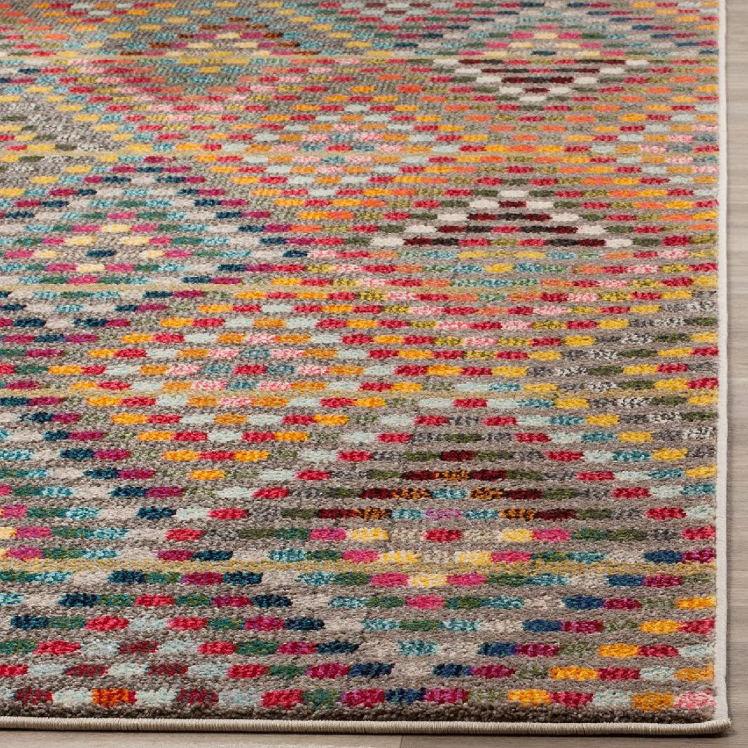 Monaco Performance Geometric Rug Ebern Designs Rug Size: Runner 2'2" x 12'