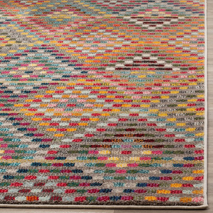 Monaco Performance Geometric Rug Ebern Designs Rug Size: Runner 2'2" x 12'