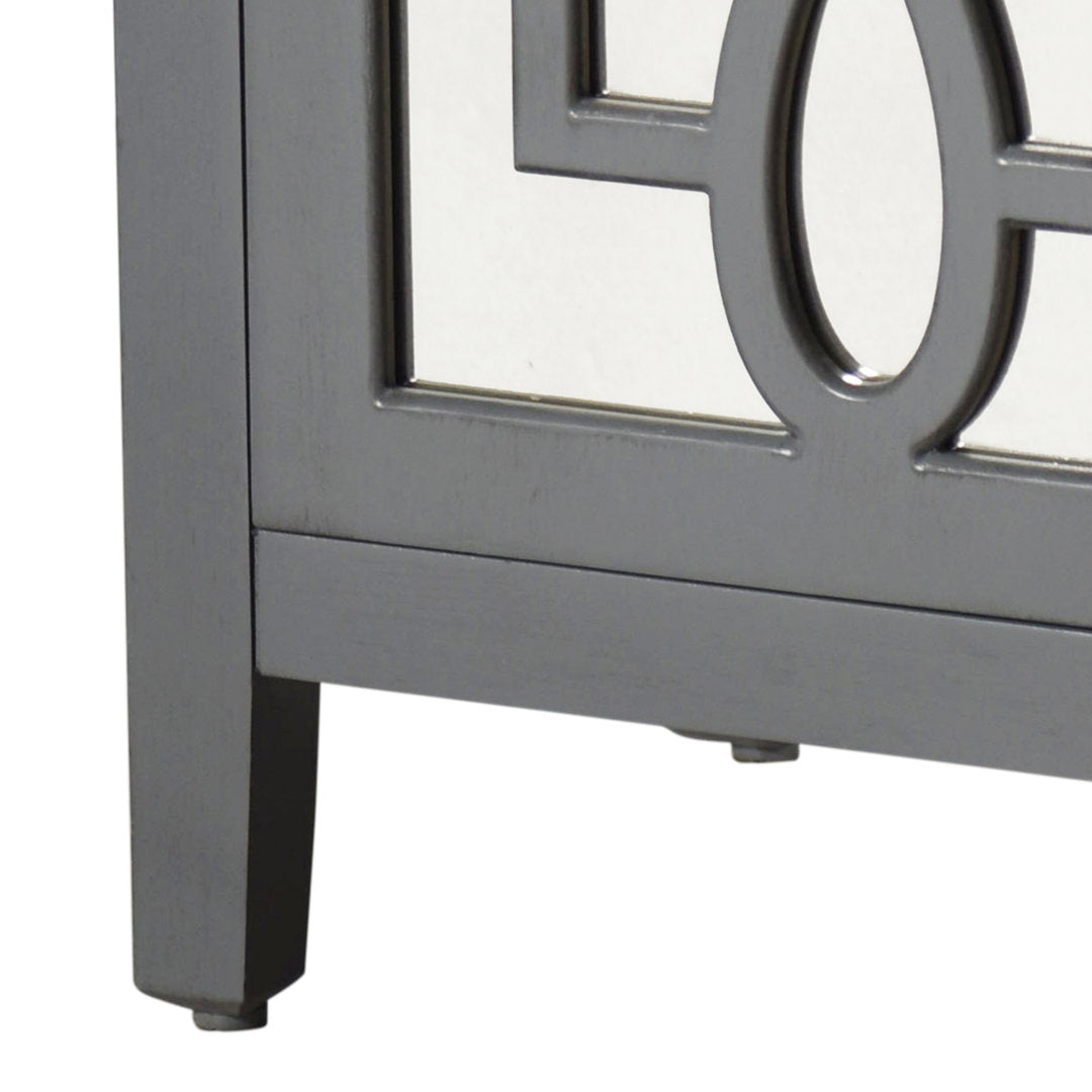 Almazan Nightstand Langley Street® Color: Gray