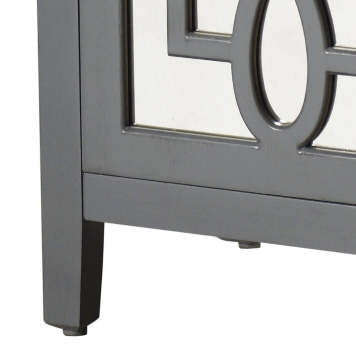 Almazan Nightstand Langley Street® Color: Gray