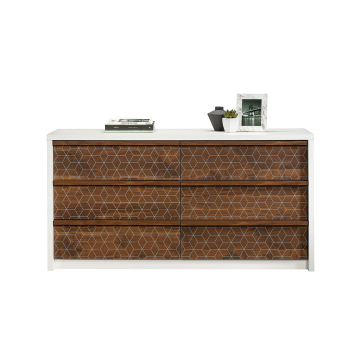 Holtzlander Double Dresser Union Rustic Color: Soft White