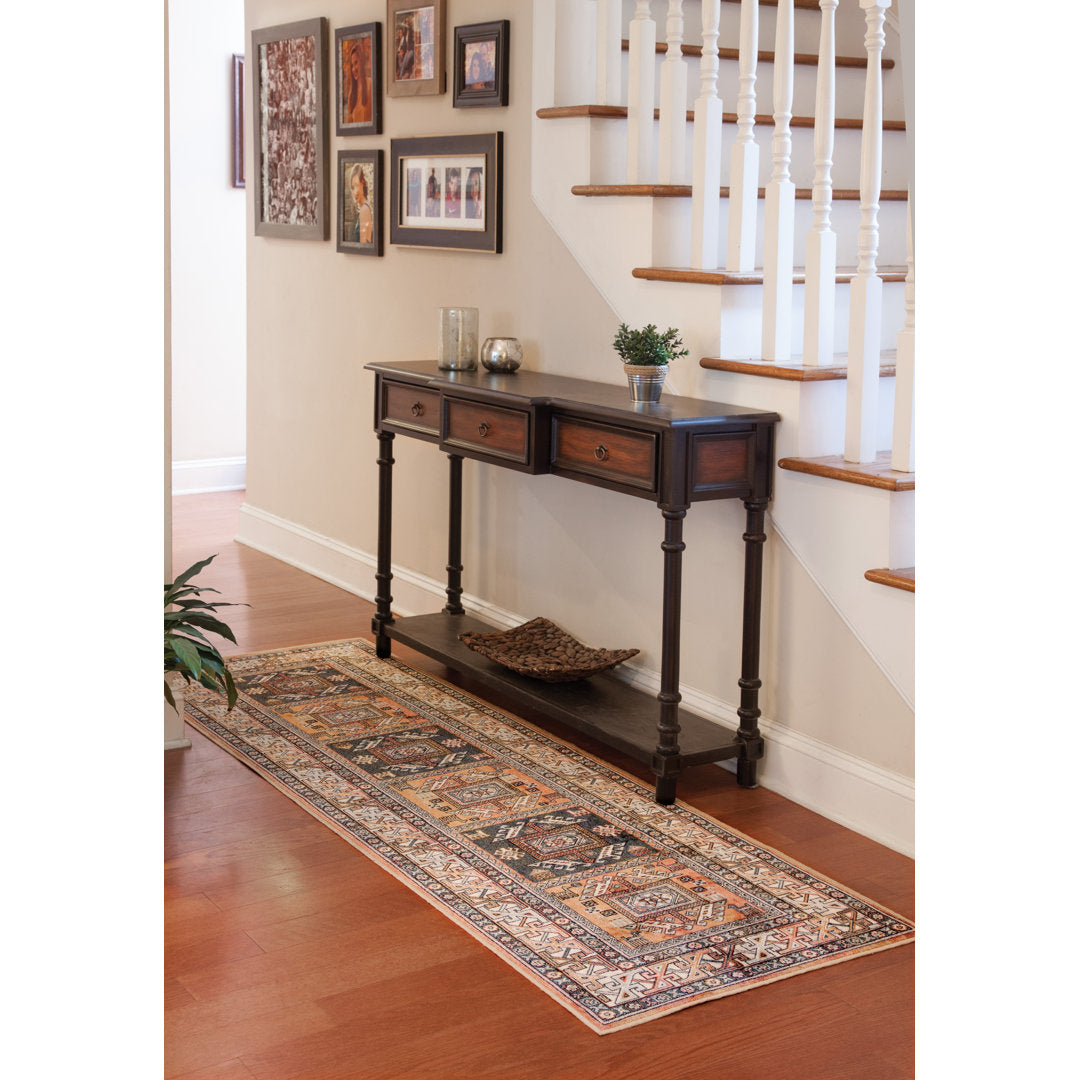 Ovid Oriental Machine Woven Area Rug AllModern Rug Size: Runner 2'2" x 6'11"