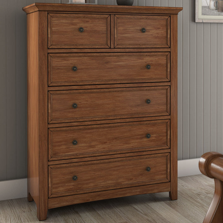 Kingery 6 - Drawer Dresser Three Posts™ Color: Oak