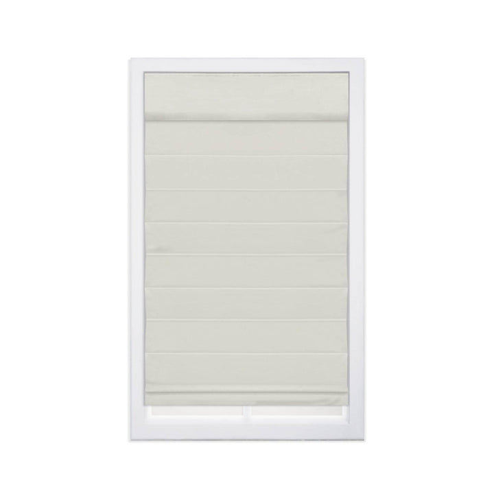Cordless Blackout 100% Cotton Roman Shade with Cellular Shade Backing Symple Stuff Size: 32"W x 72"L Finish: Ivory