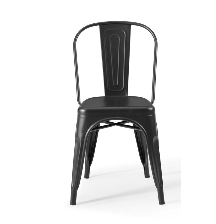 Promenade Bistro Dining Side Chair by Modway (Set of 2) Modway Color: Black