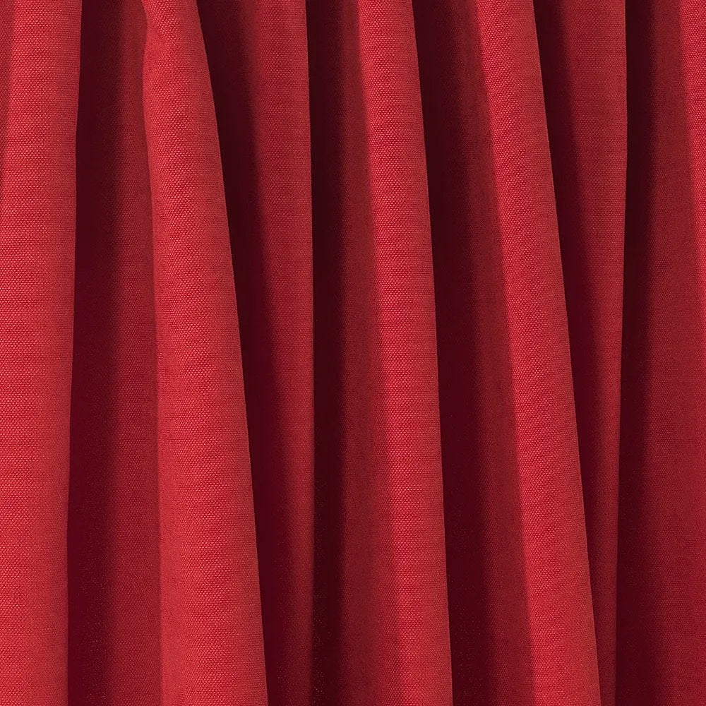 Extra wide x Extra Long Custom Made Decorative Single Panel Lilijan Home & Curtain Curtain Color: Red Size per Panel: 100" W x 120" L