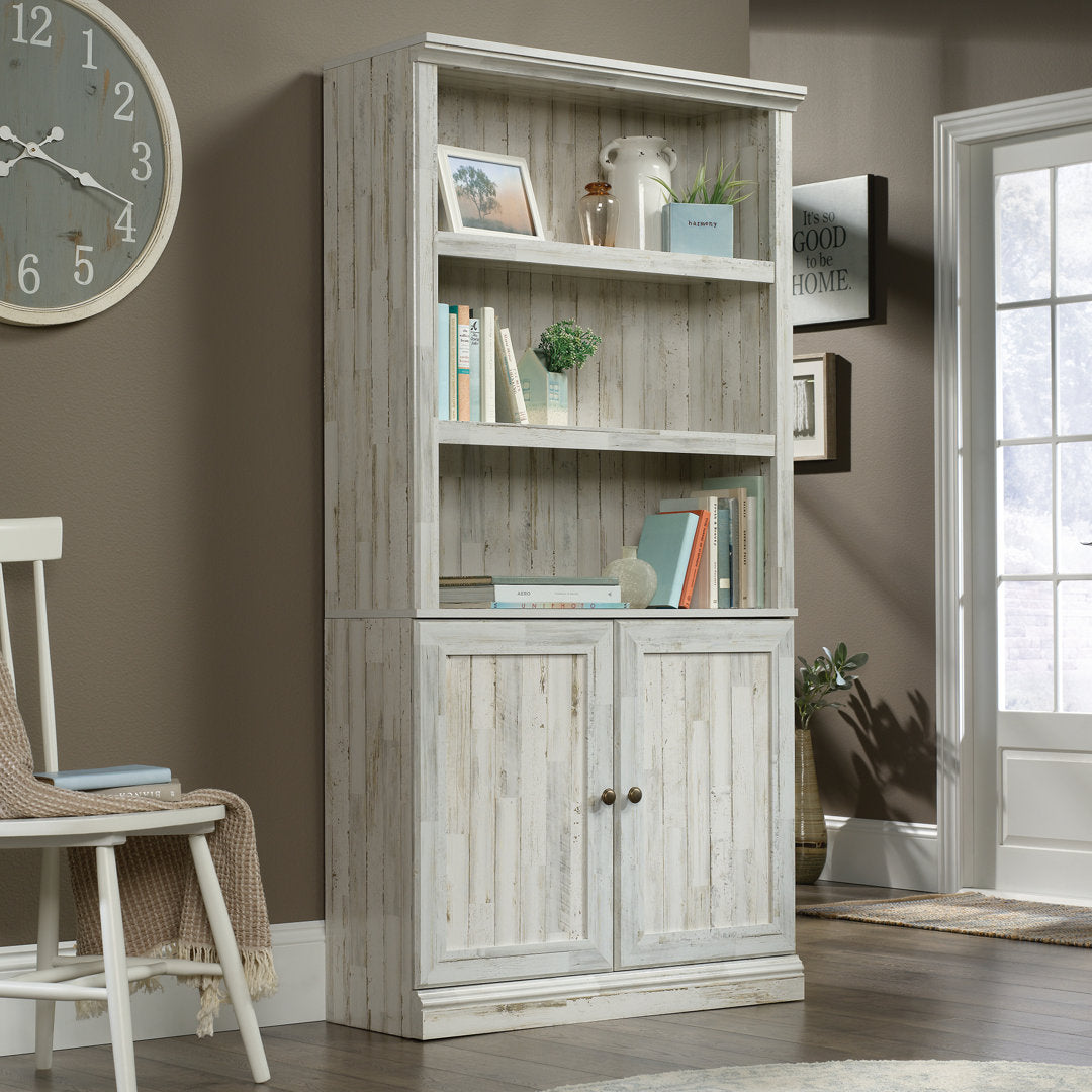 St. Nicholas 69.76" H x 35.27" W Standard Bookcase Red Barrel Studio® Color: White Plank