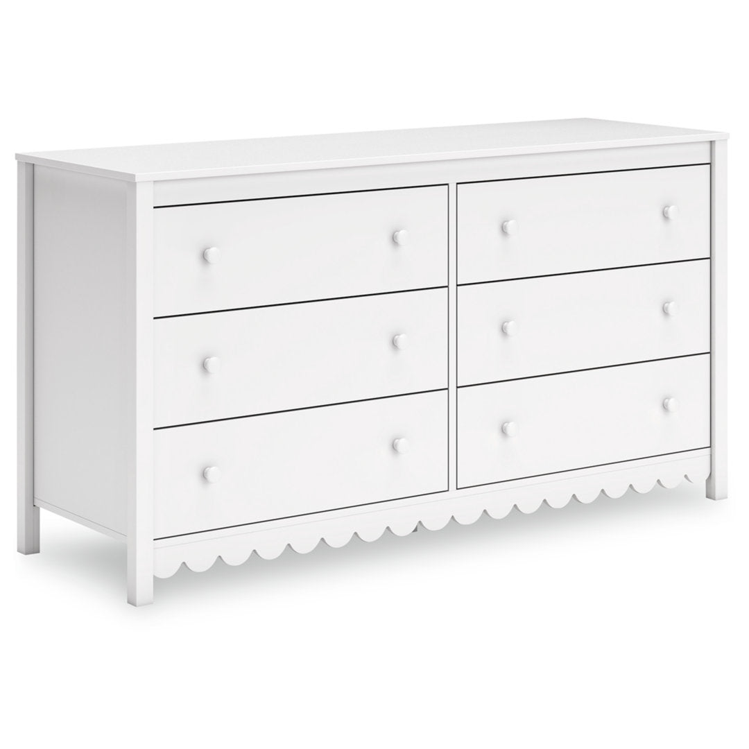 Patricia 6 Drawer 60.75" W Double Dresser Isabelle & Max™