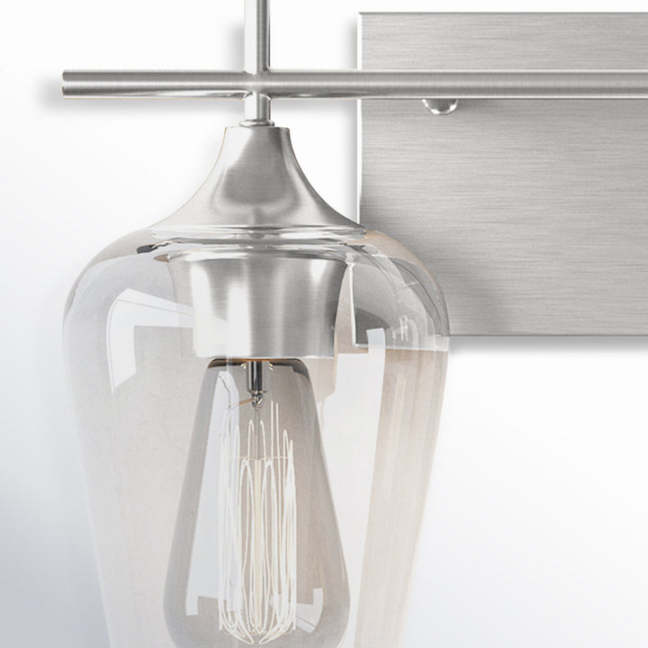 Breena Dimmable Vanity Light Birch Lane™ Finish: Satin Nickel