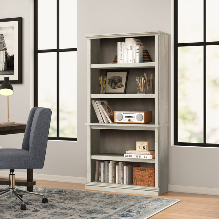 Alexsia 69.76" H x 35.28" W Standard Bookcase Lark Manor™ Color: Chalked Chestnut