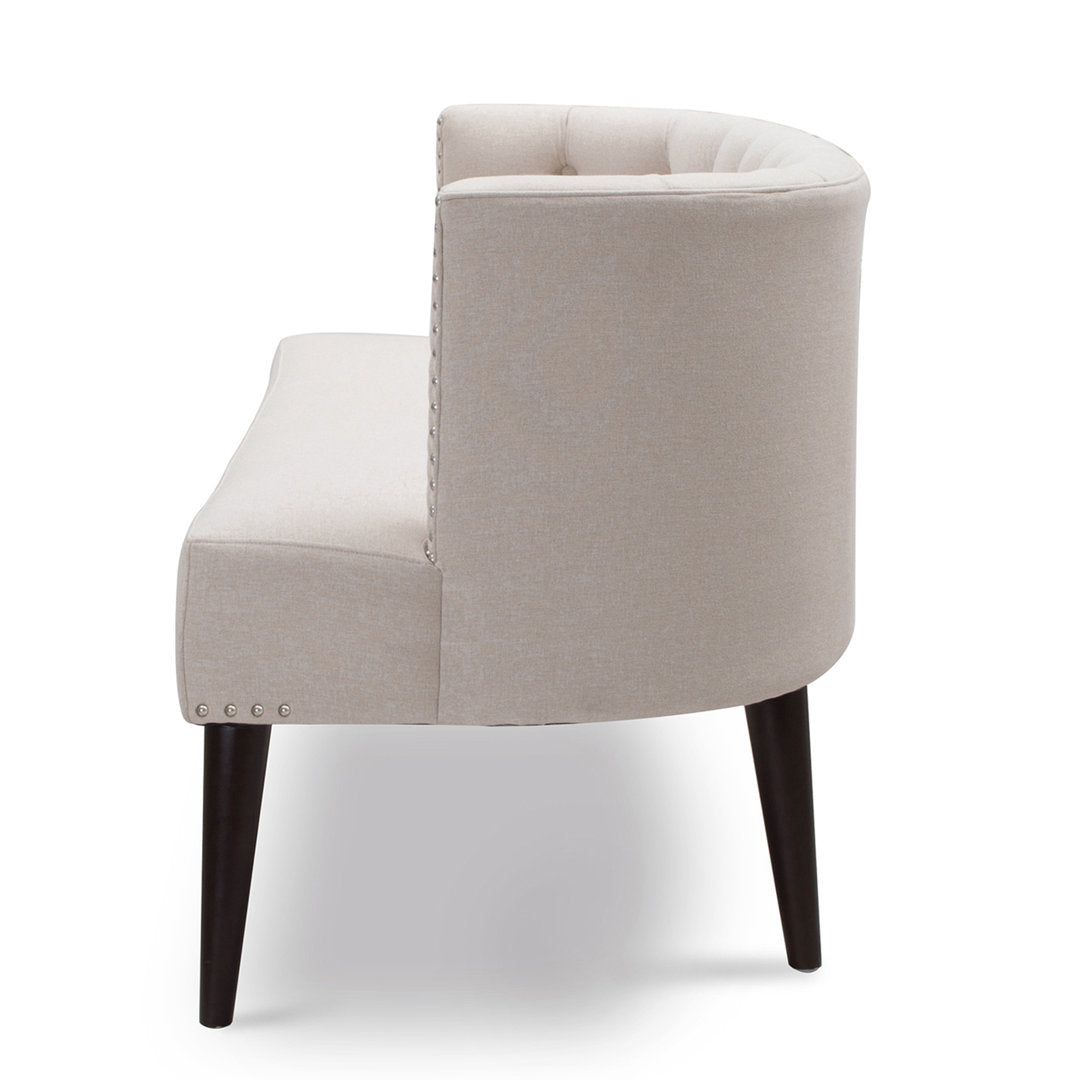 Arborglen 56" Armless Settee House of Hampton® Upholstery Color: Sky Neutral Beige