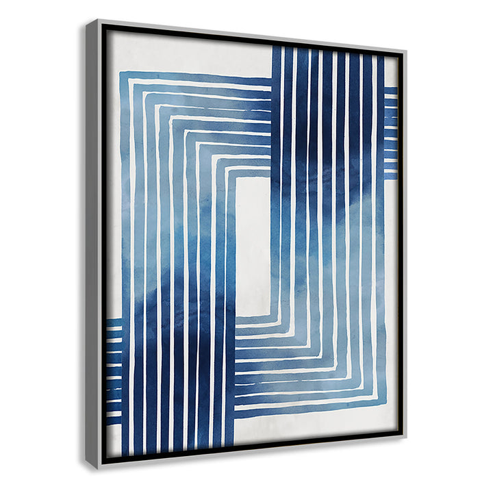 In Unison by Eva Watts - Painting Print Joss & Main Size: 11.5" H x 9.5" W x 2" D Format: Silver Framed Canvas