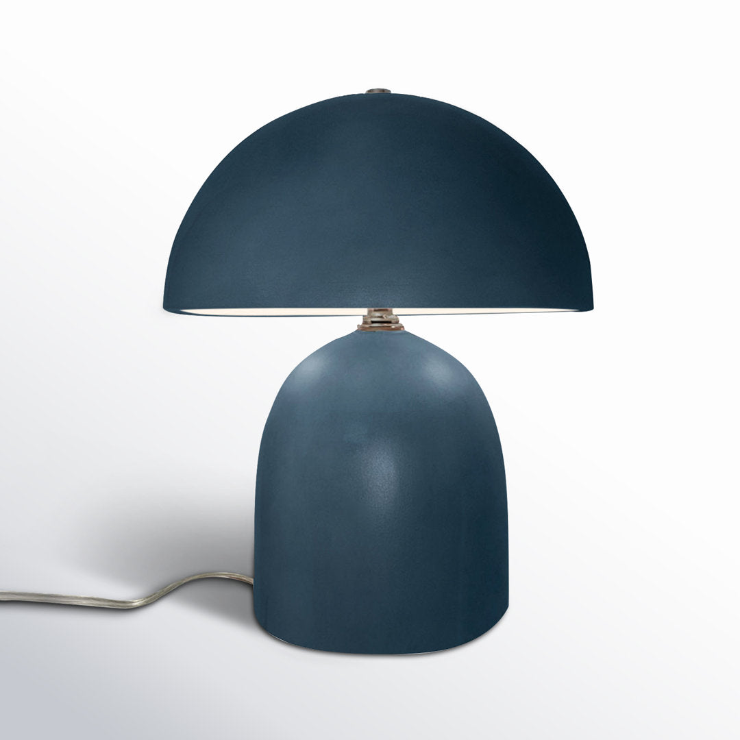 Percy Ceramic Table Lamp AllModern Base Finish: Midnight Sky