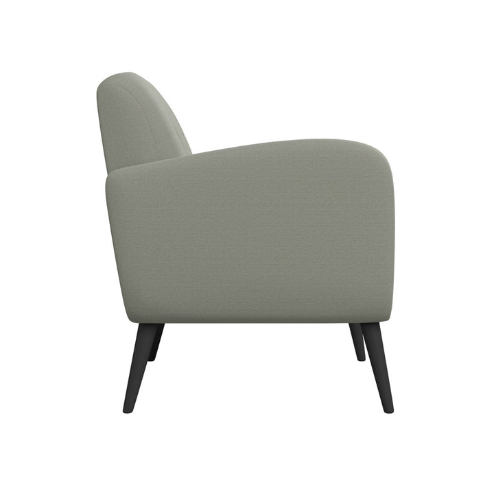 Caleena 29.5" Wide Tufted Armchair Wade Logan® Fabric: Dove Gray Polyester