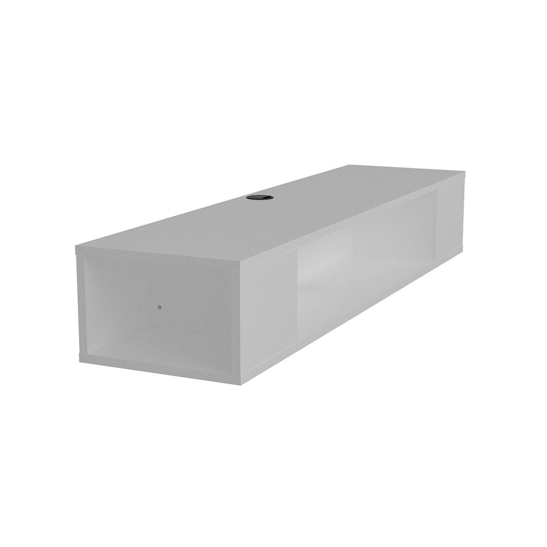 Abbie-Jane Floating TV Stand for TVs up to 70" Ebern Designs Color: White