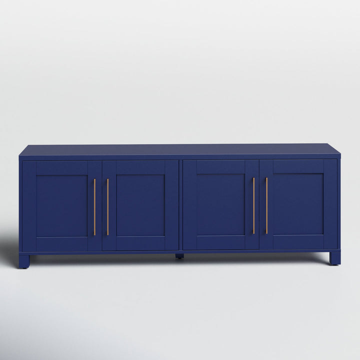 Chabot TV Stand for TVs up to 78" Latitude Run® Color: Dark Blue