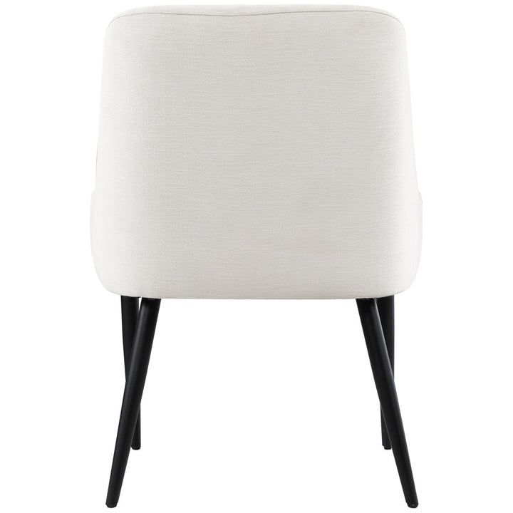 Liandra Side Chair (Set of 2) George Oliver Color: Cream Linen