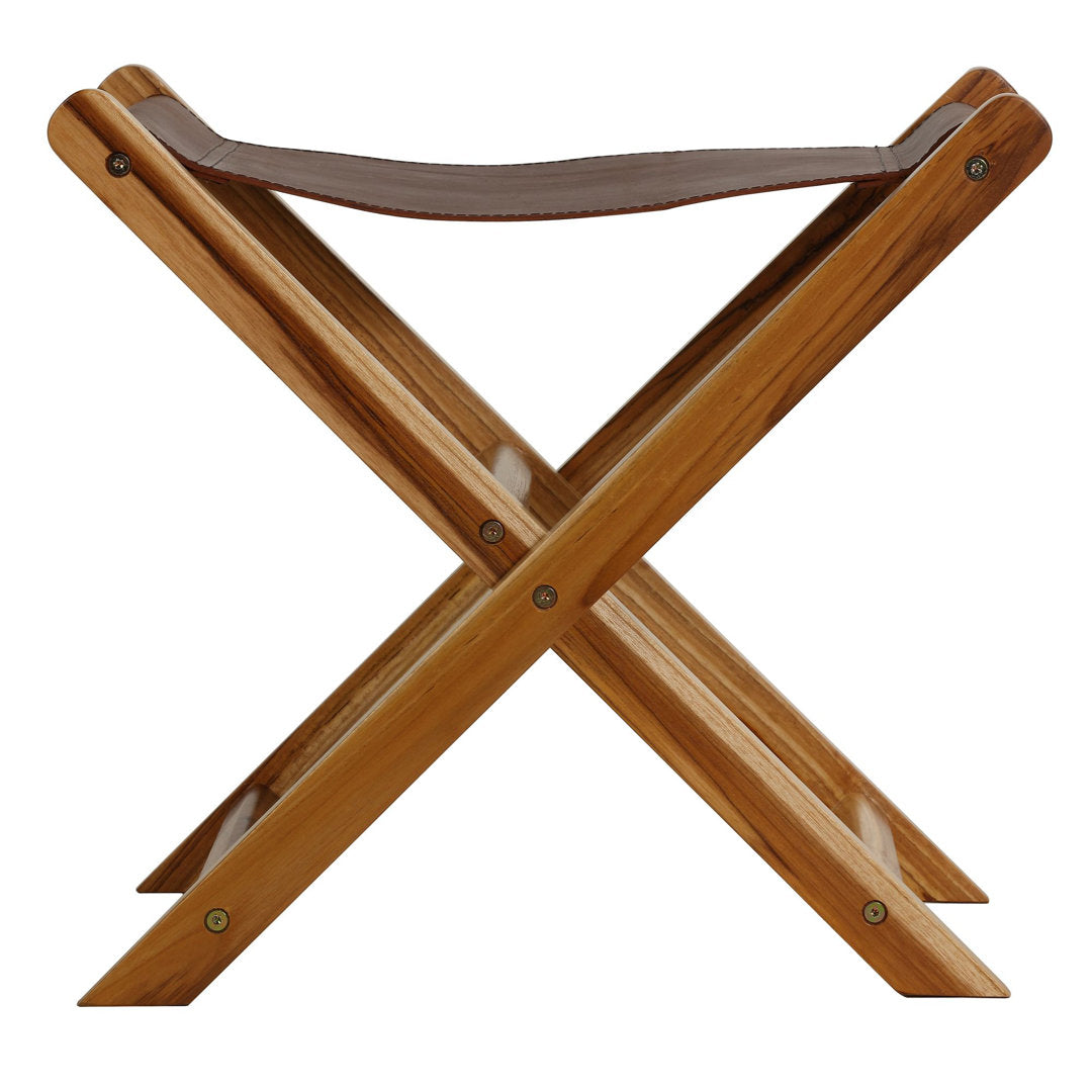 Vukasin Solid Wood Accent Stool Foundry Select