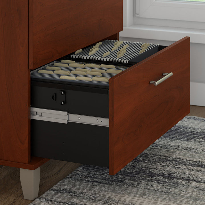 Magomed 2-Drawer Lateral Filing Cabinet Gracie Oaks Color: Hansen Cherry