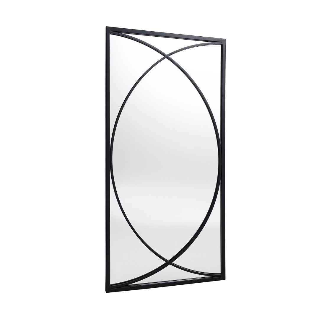 Gaebriel Rectangle Metal Wall Mirror (Set of 3) Ivy Bronx