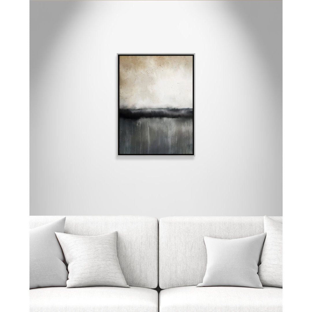 Sunset by Kimberly Allen Print Joss & Main Size: 25.5" H x 19.5" W x 2" D Format: Silver Framed Canvas