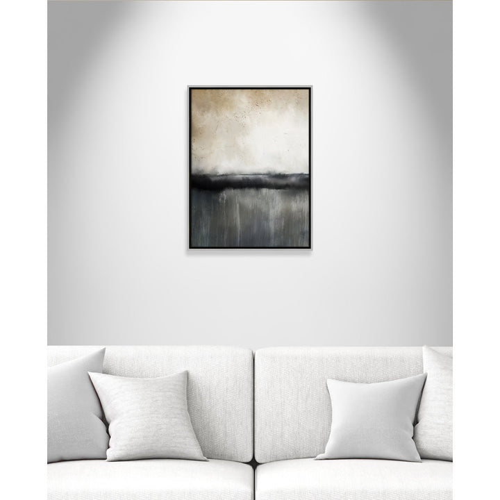 Sunset by Kimberly Allen Print Joss & Main Size: 25.5" H x 19.5" W x 2" D Format: Silver Framed Canvas