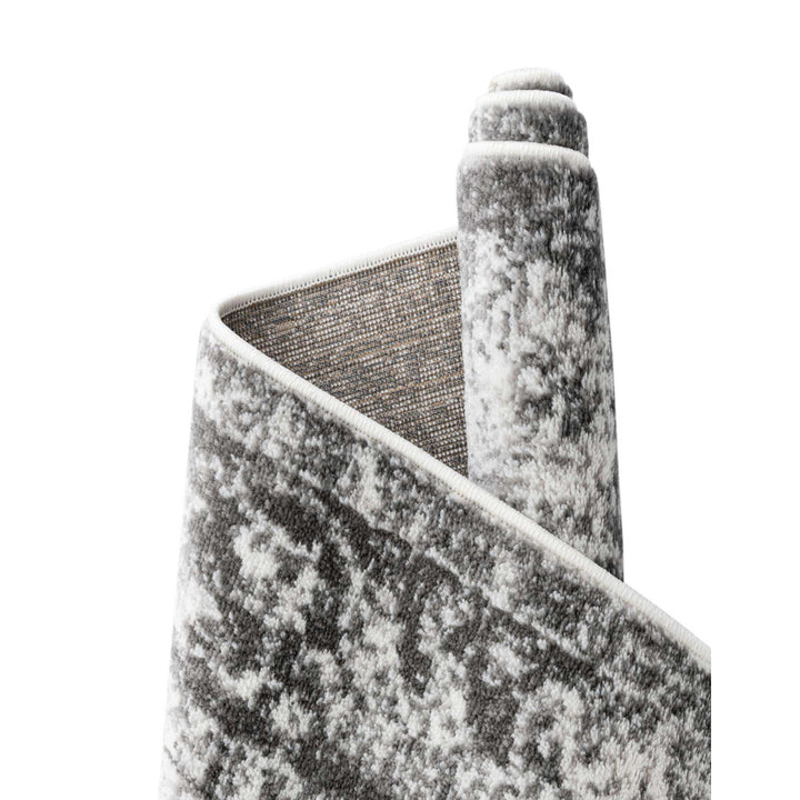 Brandt Floral Gray Area Rug Mistana™ Rug Size: Runner 2' x 9'10"