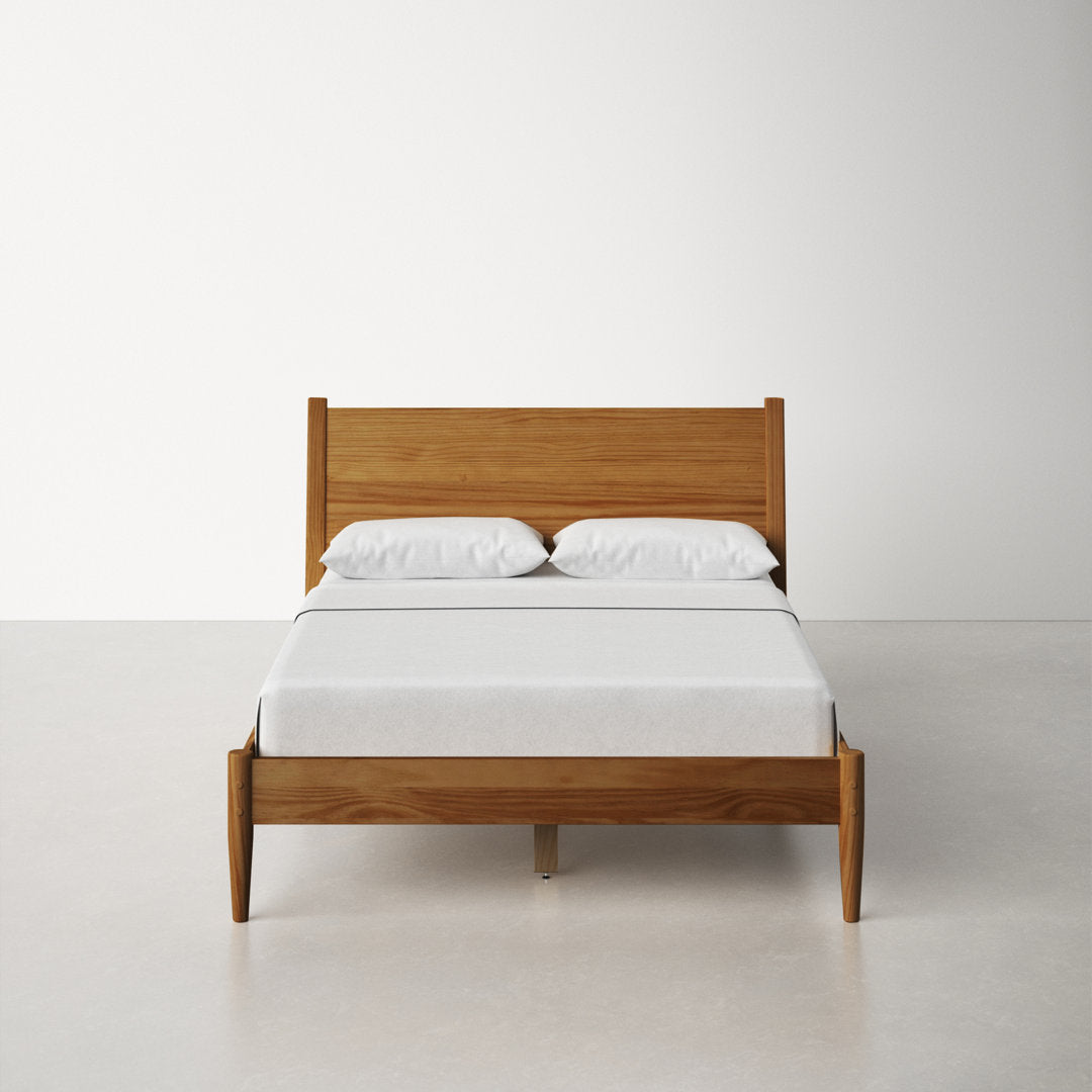 Grady Solid Wood Platform Bed AllModern Color: Castanho Size: Full / Double