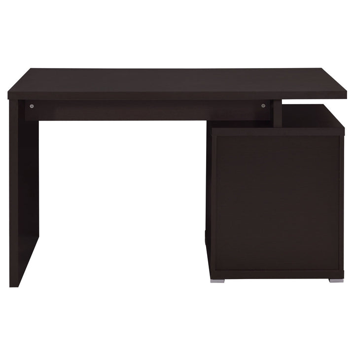 Alyun Credenza desk Latitude Run® Color: Cappucino