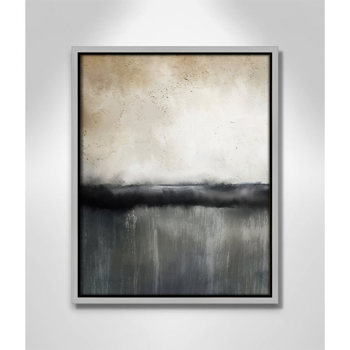 Sunset by Kimberly Allen Print Joss & Main Size: 15.5" H x 12.5" W x 2" D Format: Silver Framed Canvas