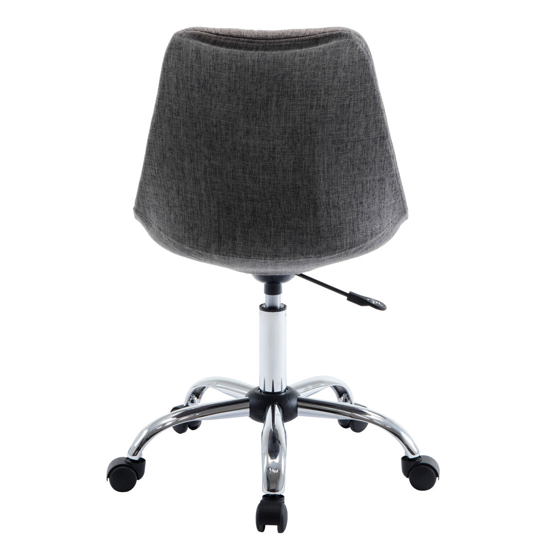 Tania Fabric Task Chair Mercury Row® Teen Upholstery Color: Gray