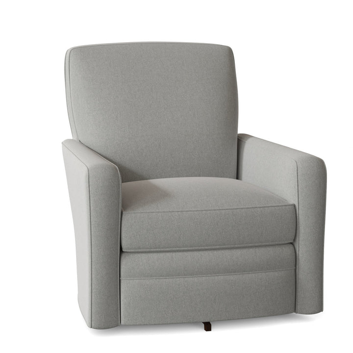 Idana 32" Wide Swivel Armchair Birch Lane™ Arm Covers: Yes, Body Fabric: Popstitch 21 Dove