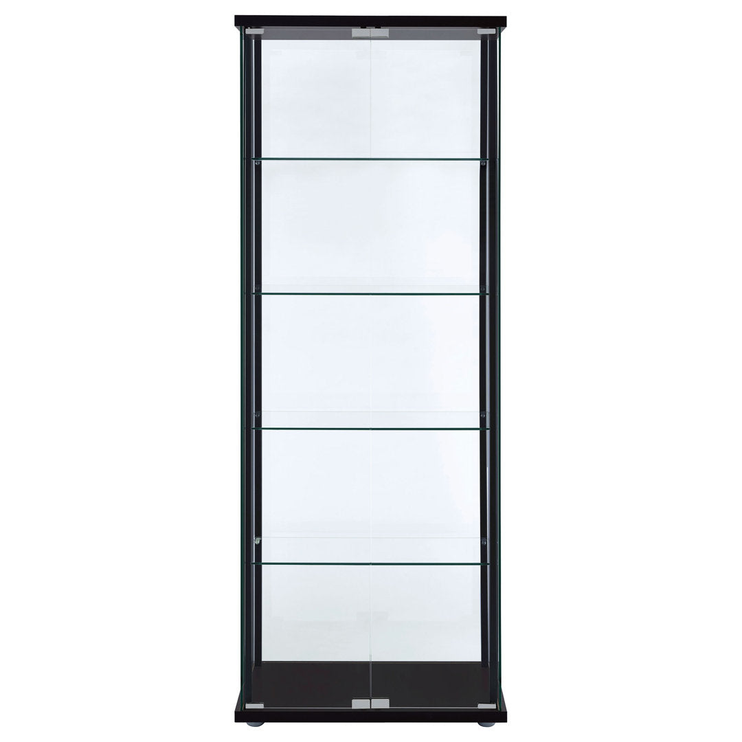 Nieves Curio Cabinet Mercury Row®