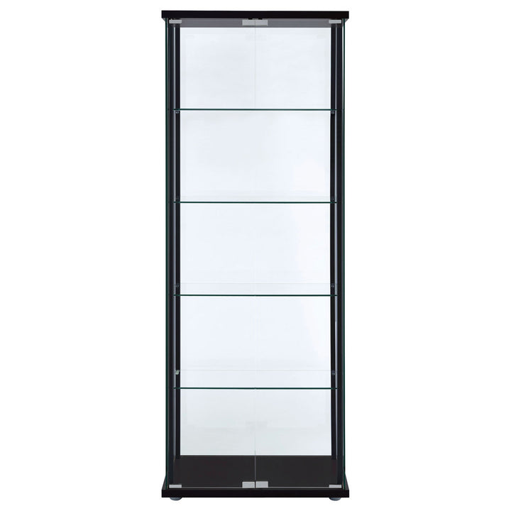 Nieves Curio Cabinet Mercury Row®