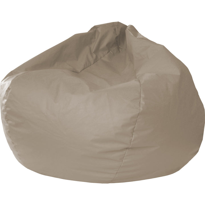 Classic Bean Bag Trule Size: Small Body Fabric: Cobblestone Leather Look Vinyl