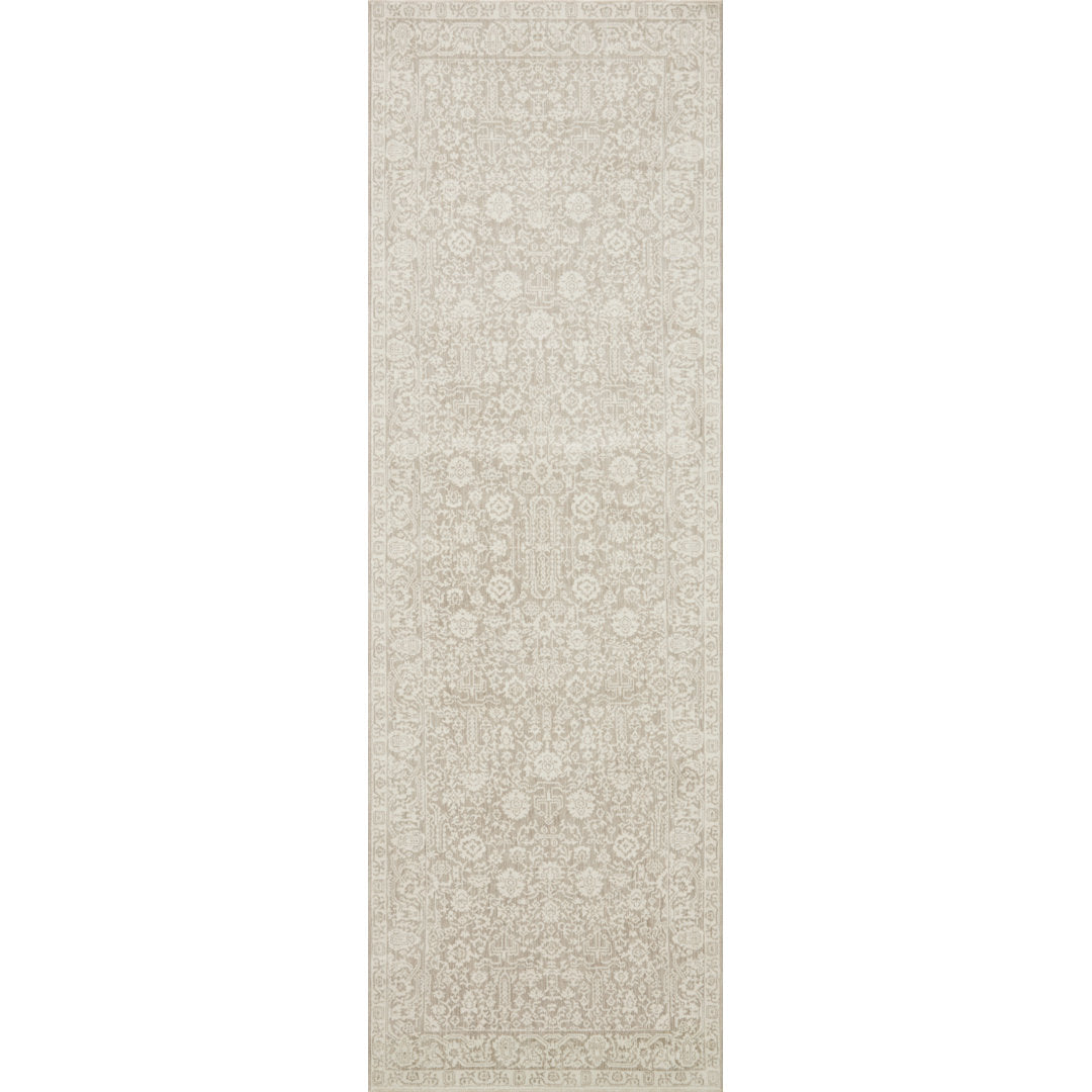 Amber Lewis x Loloi Zuma Sand / Stone Area Rug Amber Lewis x Loloi Rug Size: Runner 2'7" x 10'