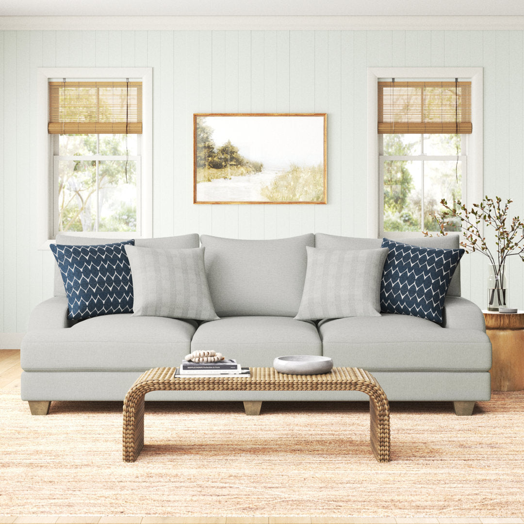 Drisko 102" Recessed Arm Sofa with Reversible Cushions Sand & Stable™