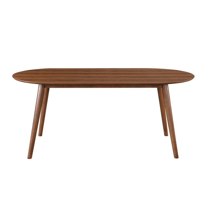 Bray 35" Solid Oak Dining Table AllModern Color: Walnut