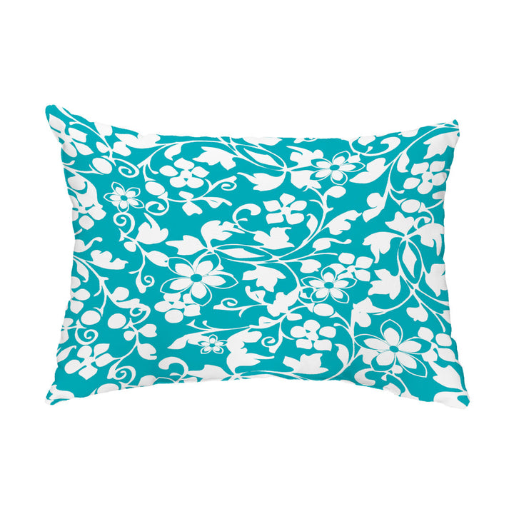 Evelyn Outdoor Rectangular Pillow Cover & Insert e by design Color: Blue