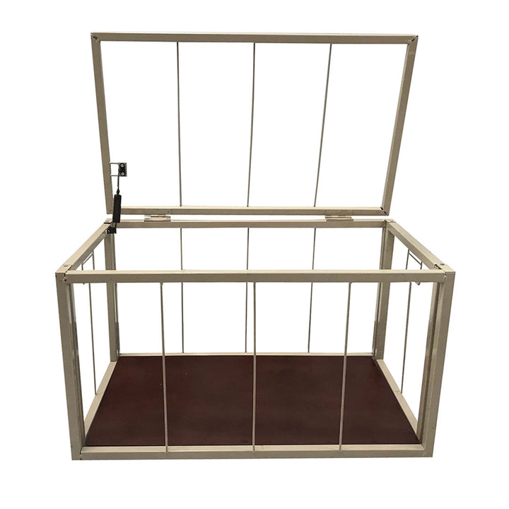 Ved Heavy-duty Water Hyacinth Wicker Storage Trunk with Metal Frame Highland Dunes Color: Natural