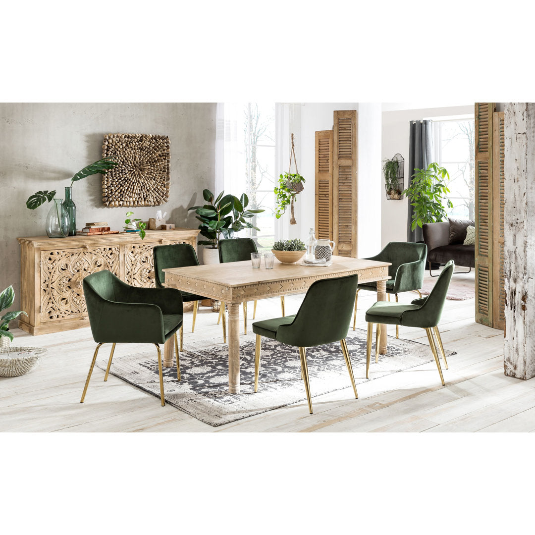 Francisque 70.87" Wide Mango Solid Wood Sideboard East Urban Home