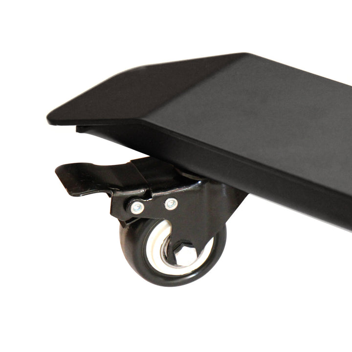 Sarasota Height Adjustable Standing Desk with Built-in Outlets Ebern Designs Color: Dark Maple/Black Size: 48" H x 52" W x 27" D