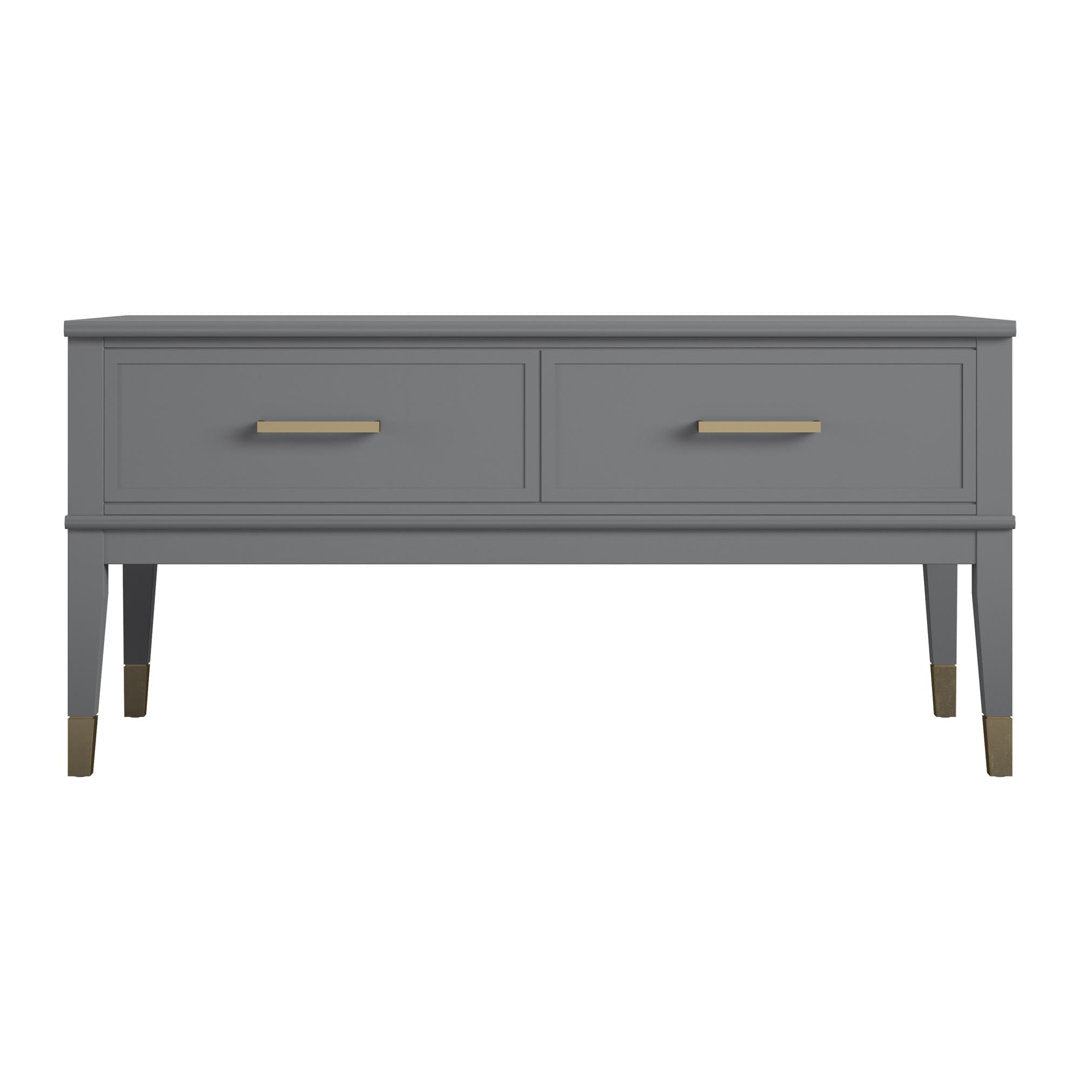 Westerleigh Storage Lift-Top Coffee Table CosmoLiving by Cosmopolitan Color: Graphite Gray