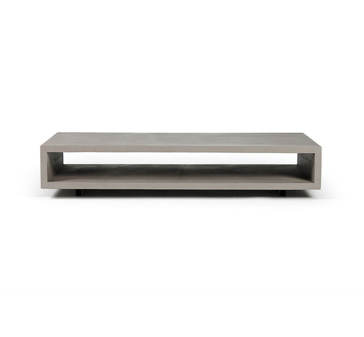 Monobloc Sled Coffee Table with Storage Lyon Beton