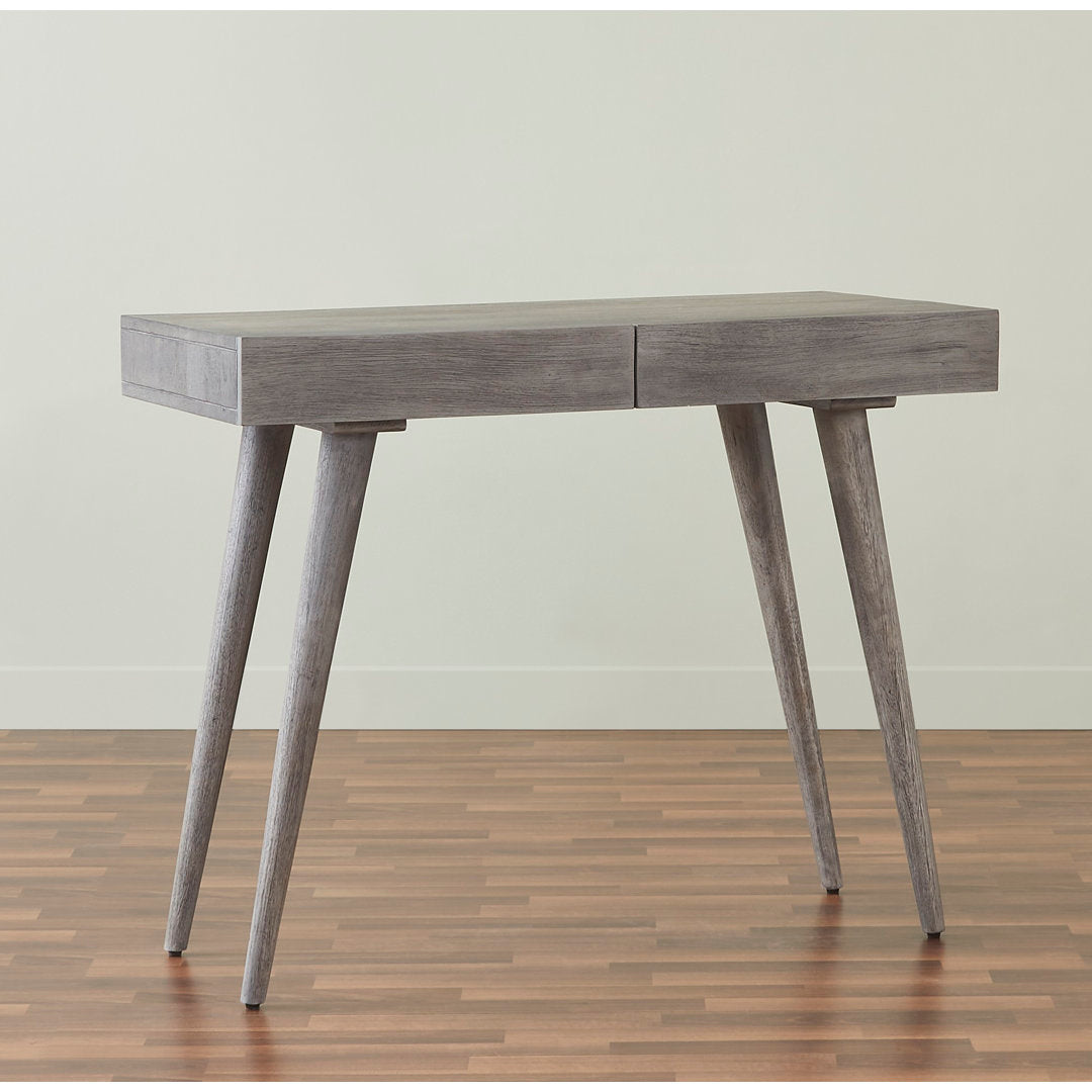 Chicago Desk Union Rustic Color: Gray