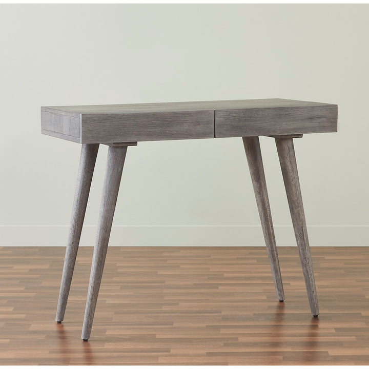 Chicago Desk Union Rustic Color: Gray