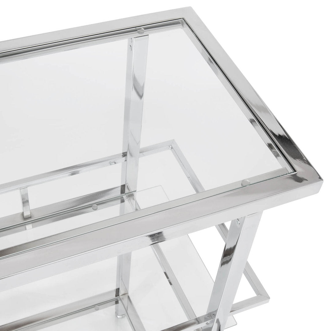 Hayeslee Home Bar Ebern Designs Color: Chrome