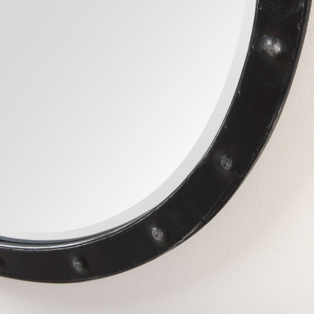 Castagna Framed Distressed Accent Mirror Beachcrest Home™