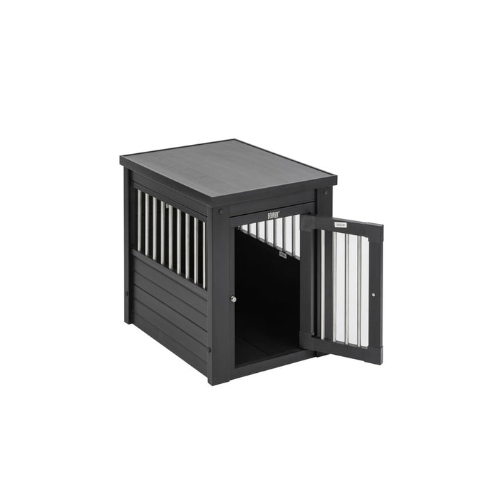 Southwick ECOFLEX® Furniture-Style Dog Crate – End Table Design Archie & Oscar™ Color: Espresso Size: Small (22" H x 18.1" W x 23.6" D)