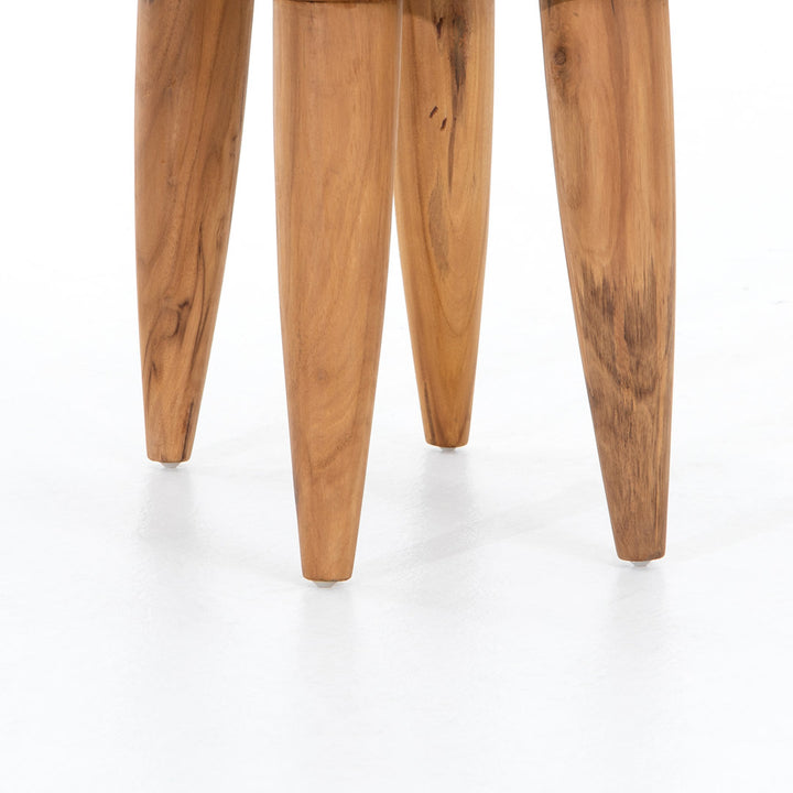 Marnier Solid Wood Utility Stool Joss & Main Color: Natural